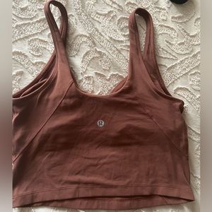 lululemon Align™ Tank Top - size 4 in rust no pads